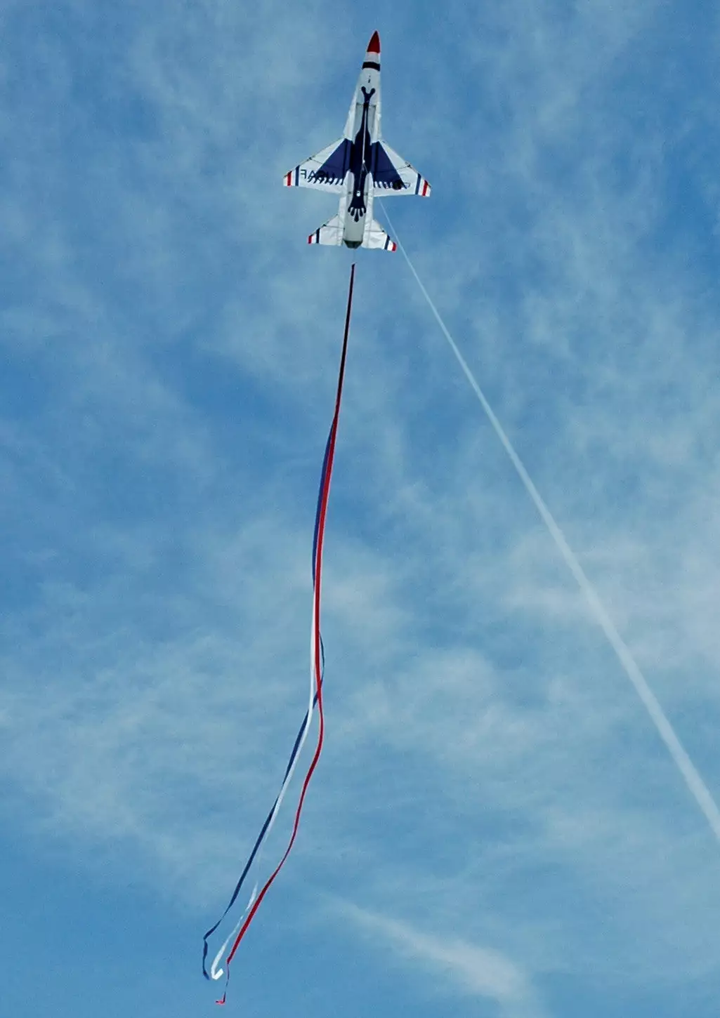 Kites 3D Jet Kite - F-16 Thunderbird 4 Kites 3D Jet Kite - F-16 Thunderbird