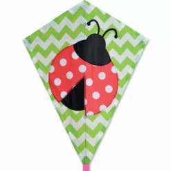 Kites 25 In. Diamond Kite - Lively Ladybug Premier Kites