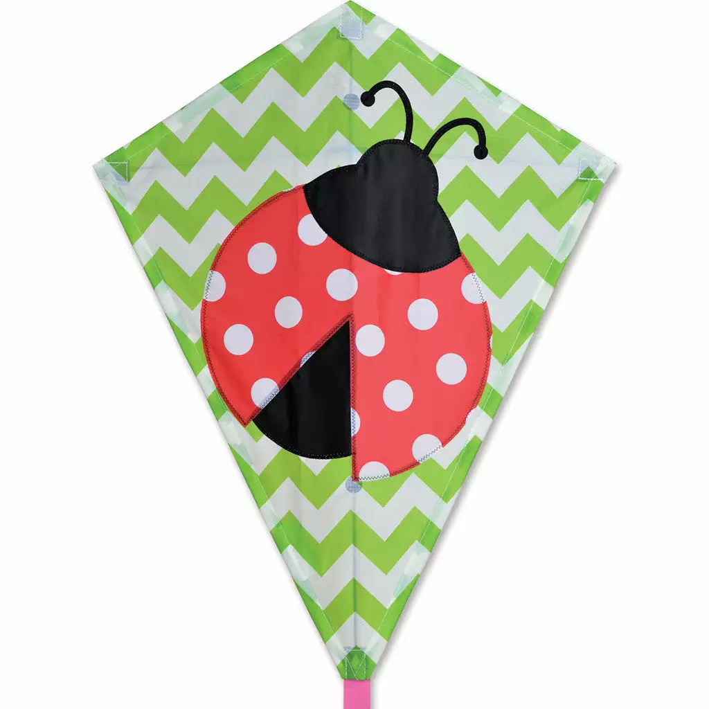 Kites 25 In. Diamond Kite - Lively Ladybug Premier Kites 3 Kites 25 In. Diamond Kite - Lively Ladybug Premier Kites