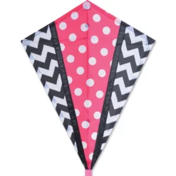 Kites Premier Kites 25 In. Diamond Kite - Pink Mod