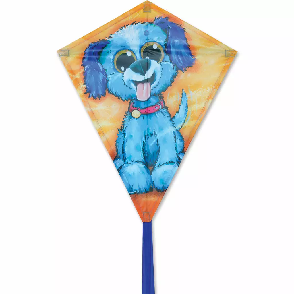Kites Premier Kites 25 In. Diamond Kite - Happy Puppy 3 Kites Premier Kites 25 In. Diamond Kite - Happy Puppy