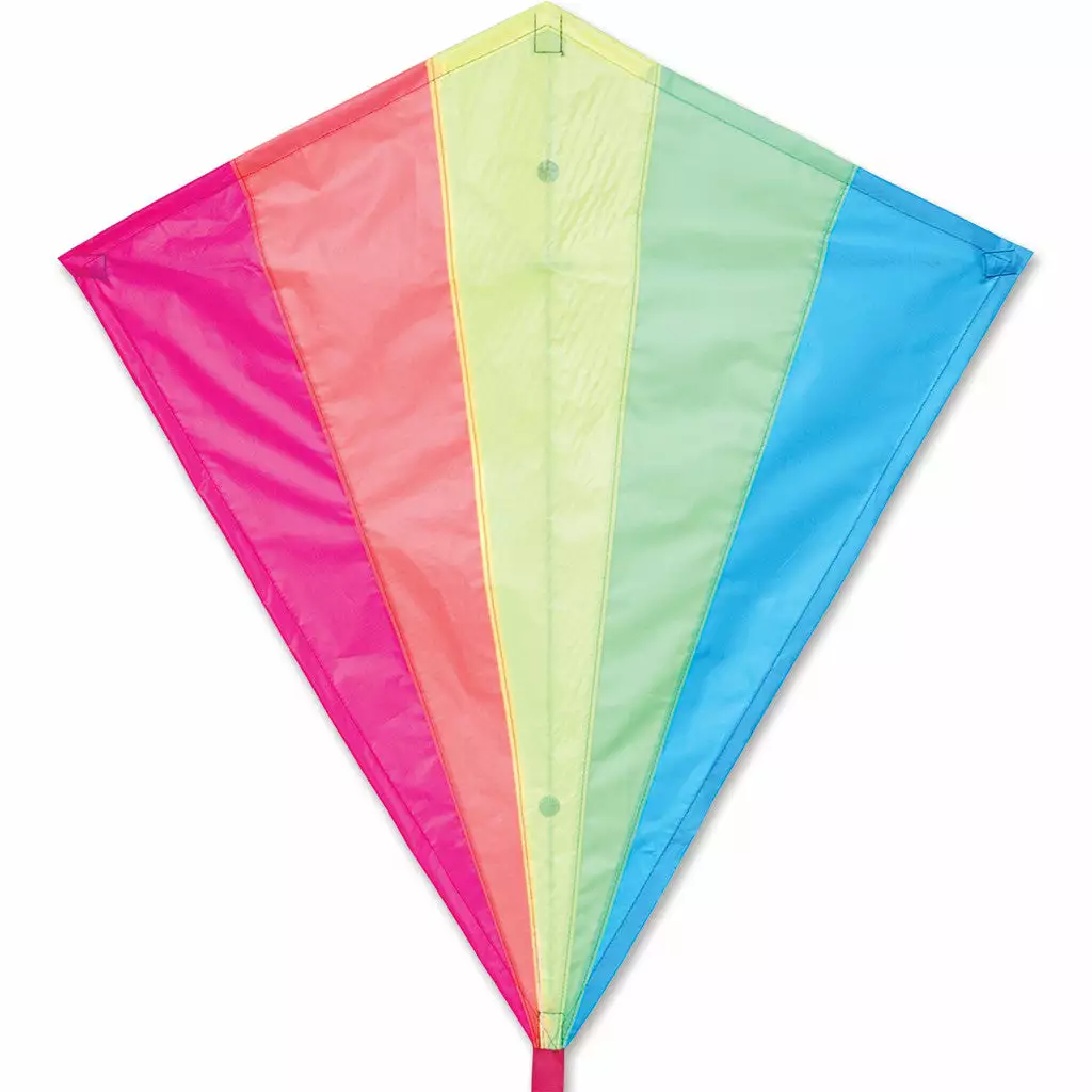 Kites 30 In. Diamond Kite - Neon 3 Kites 30 In. Diamond Kite - Neon