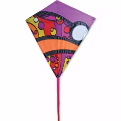 Kites 30 In. Diamond Kite - Warm Orbit Premier Kites