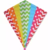 Kites 30 In. Diamond Kite - Hip Rainbow Premier Kites 1 Kites 30 In. Diamond Kite - Hip Rainbow Premier Kites