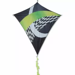Kites Premier Kites Borealis Diamond Kite - Neon Tronic Gradient