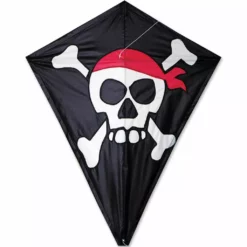 Kites 25 In. Diamond Kite - Skull & Crossbones