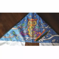 Kites Premier Kites Coloring Kite - Owl 5 Kites Premier Kites Coloring Kite - Owl