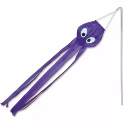 WindGarden Wind Wand - Purple Octopus (Set Of 12 Pieces) Wind Wands