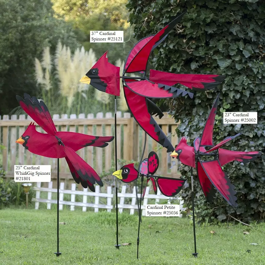 WindGarden Petite Spinner - Cardinal WindGarden 4 WindGarden Petite Spinner - Cardinal WindGarden