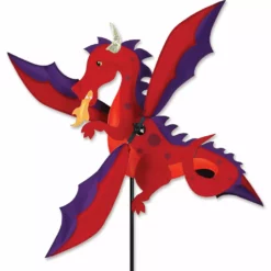 WindGarden 19 In. WhirliGig Spinner - Red Dragon WindGarden