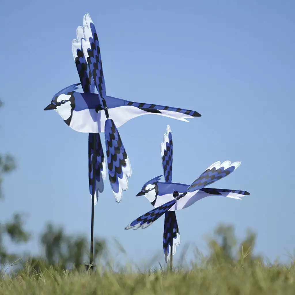 WindGarden 18 In. WhirliGig Spinner - Blue Jay WindGarden 4 WindGarden 18 In. WhirliGig Spinner - Blue Jay WindGarden