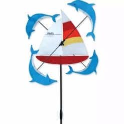 WindGarden WindGarden 13 In. WhirliGig Spinner - Sailboat