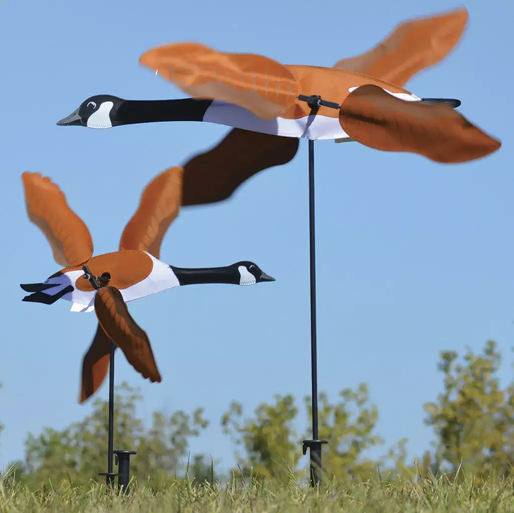 WindGarden WindGarden 20 In. WhirliGig Spinner - Canada Goose 4 WindGarden WindGarden 20 In. WhirliGig Spinner - Canada Goose