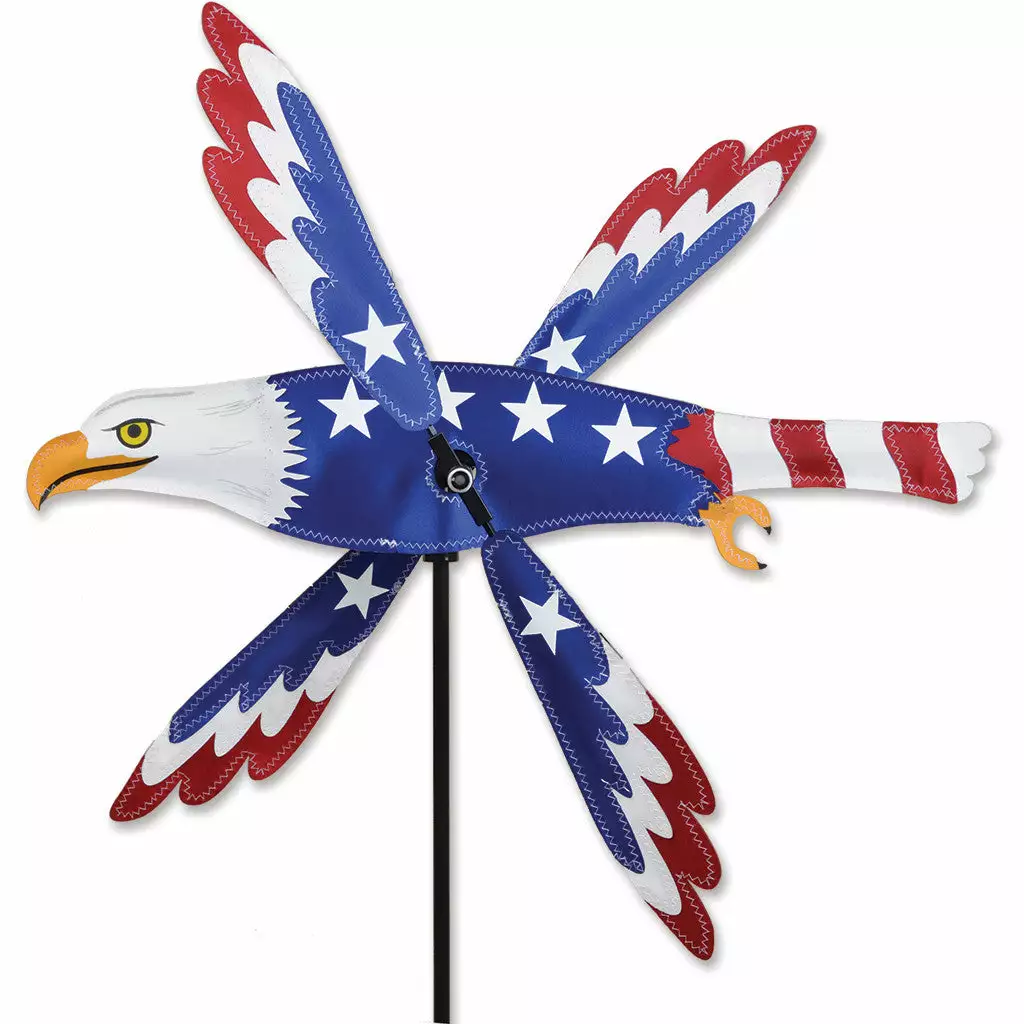 WindGarden 18 In. WhirliGig Spinner - Patriotic Eagle 3 WindGarden 18 In. WhirliGig Spinner - Patriotic Eagle