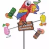 WindGarden 12 In. WhirliGig Spinner - Island Parrot