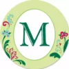 WindGarden WindGarden Monogram Triple Spinner - M 1 WindGarden WindGarden Monogram Triple Spinner - M
