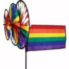 WindGarden Triple Spinner - Rainbow Flag WindGarden