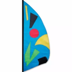 WindGarden 3.5 Ft. Feather Banner-Marine Jazz WindGarden