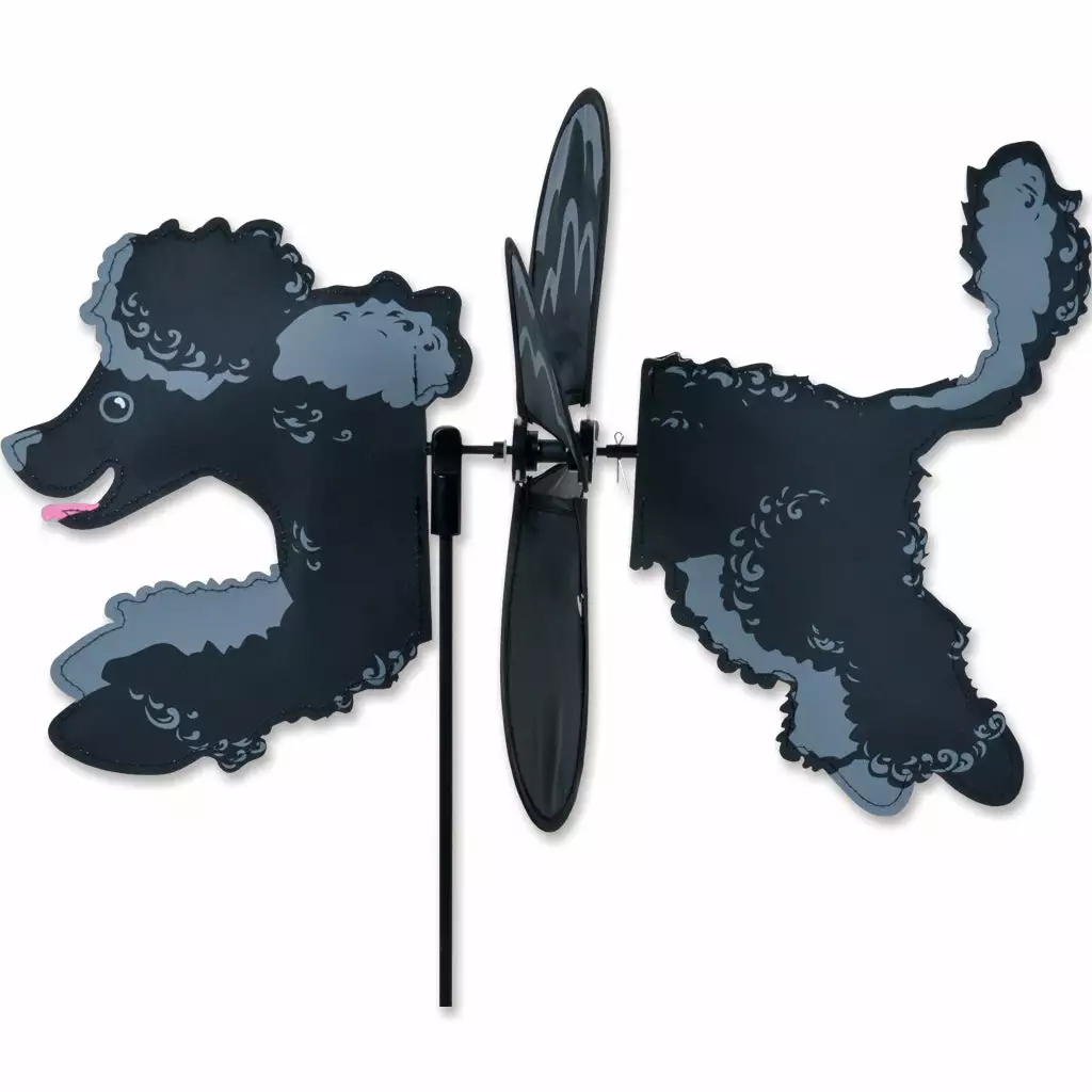 WindGarden Petite Spinner - Black Poodle 3 WindGarden Petite Spinner - Black Poodle