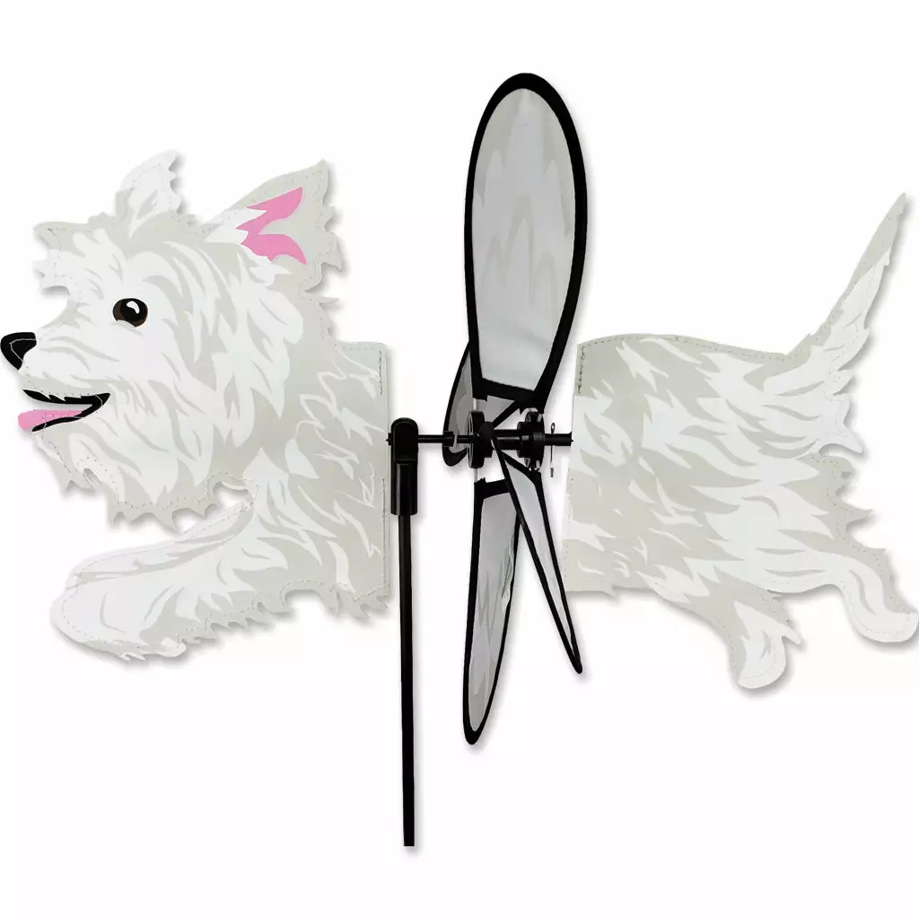 WindGarden Petite Spinner - Westie 3 WindGarden Petite Spinner - Westie