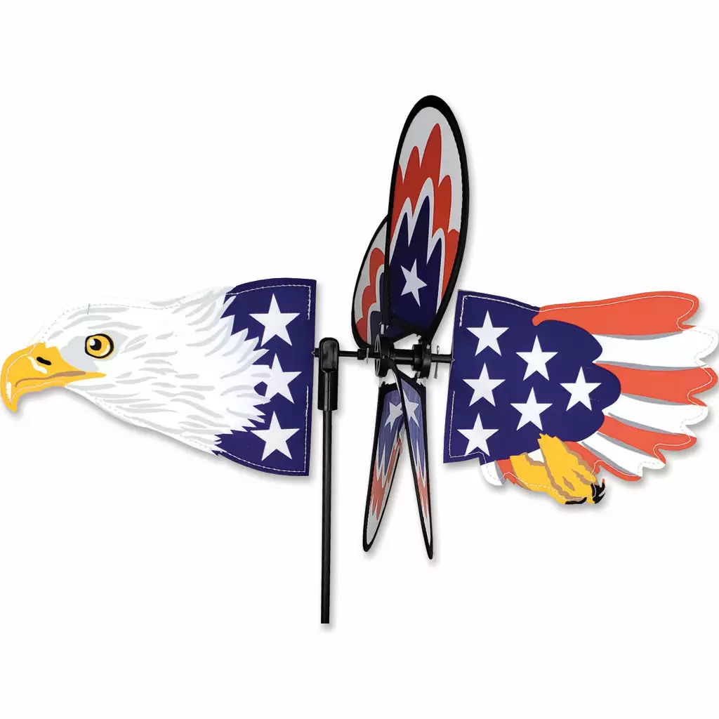 WindGarden Petite Spinner - Flying Patriotic Eagle WindGarden 3 WindGarden Petite Spinner - Flying Patriotic Eagle WindGarden