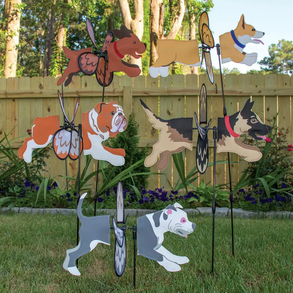 WindGarden Petite Spinner - Dog WindGarden 4 WindGarden Petite Spinner - Dog WindGarden