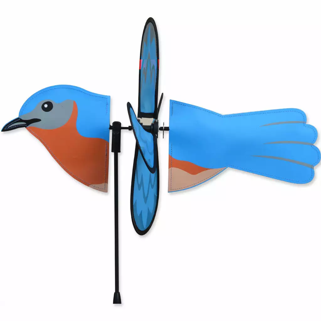 WindGarden WindGarden Petite Spinner - Blue Bird 3 WindGarden WindGarden Petite Spinner - Blue Bird