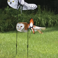 WindGarden Petite Spinner - Snowy Owl