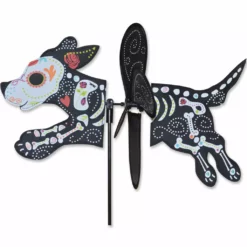 WindGarden Petite Spinner - Day Of The Dead Dog