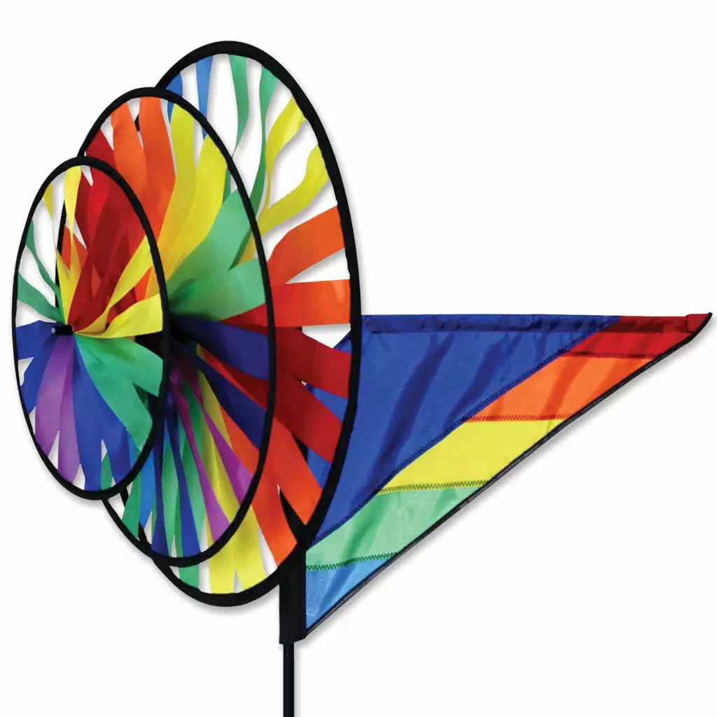 WindGarden Triple Spinner - Rainbow WindGarden 3 WindGarden Triple Spinner - Rainbow WindGarden