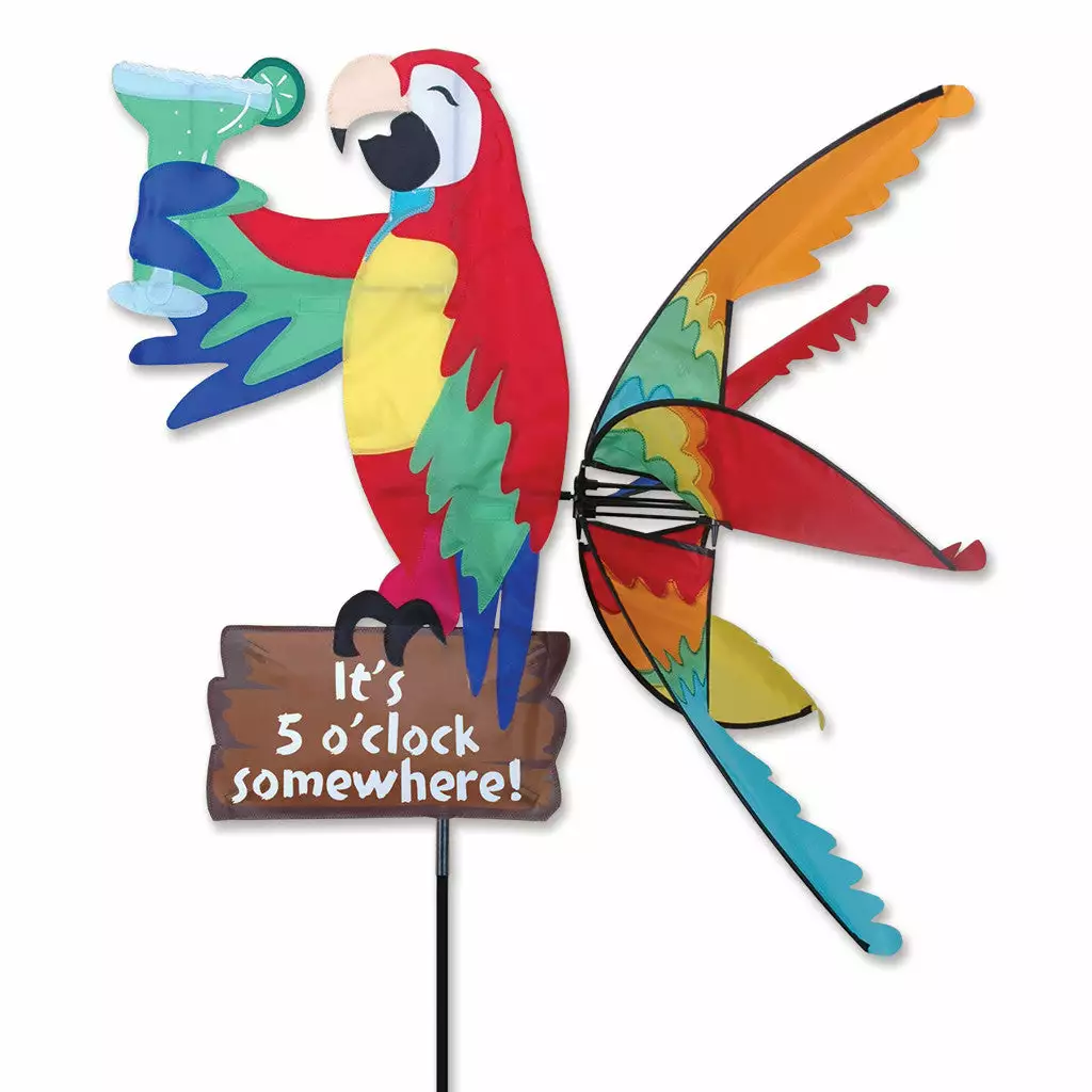 WindGarden WindGarden 37 In. Island Parrot Spinner 3 WindGarden WindGarden 37 In. Island Parrot Spinner