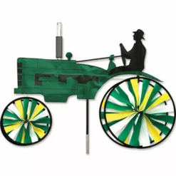 WindGarden 29 In. Old Tractor Spinner - Green