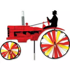 WindGarden 29 In. Old Tractor Spinner - Red WindGarden