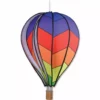WindGarden 22 In. Hot Air Balloon - Chevron Rainbow
