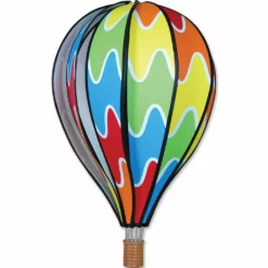 WindGarden 22 In. Hot Air Balloon - Rainbow WindGarden