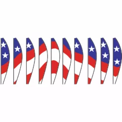 WindGarden 22 In. Hot Air Balloon - Patriotic