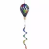 WindGarden WindGarden 12 In. Hot Air Balloon - Checkered Rainbow