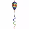WindGarden WindGarden 12 In. Hot Air Balloon - Double Rainbow Chevron