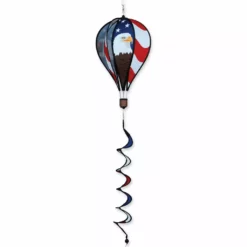 WindGarden 16 In. Hot Air Balloon - Patriotic Eagle WindGarden