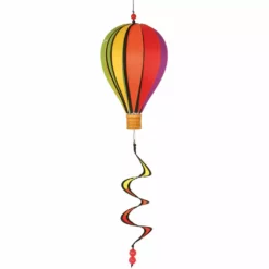 WindGarden 12 In. Hot Air Balloon - Rainbow WindGarden