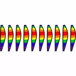 WindGarden WindGarden 12 In. Hot Air Balloon - Classic Rainbow