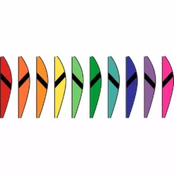 WindGarden 26 In. Hot Air Balloon - Rainbow WindGarden