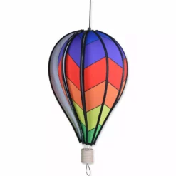 WindGarden WindGarden 18 In. Hot Air Balloon - Chevron Rainbow