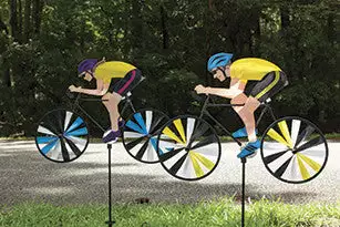 WindGarden 22 In. Road Bike Spinner - Woman 1555 WindGarden 4 WindGarden 22 In. Road Bike Spinner - Woman 1555 WindGarden