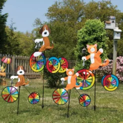 WindGarden 19 In. Tricycle Spinner - Dog
