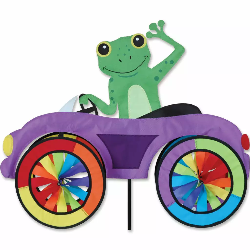 WindGarden WindGarden 25 In. Car Spinner - Frog 3 WindGarden WindGarden 25 In. Car Spinner - Frog