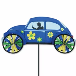 WindGarden 22 In. VW Hippie Mobile Spinner - Blue WindGarden