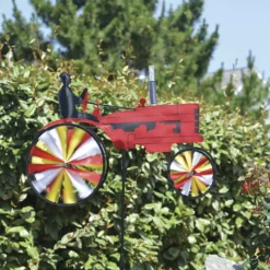 WindGarden WindGarden 23 In. Old Tractor Spinner - Red