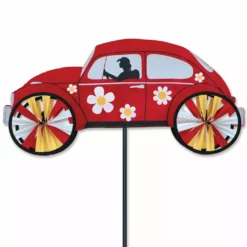 WindGarden WindGarden 22 In. VW Hippie Mobile Spinner - Red