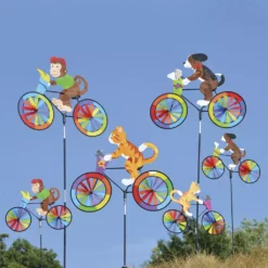 WindGarden 20 In. Bike Spinner - Monkey WindGarden